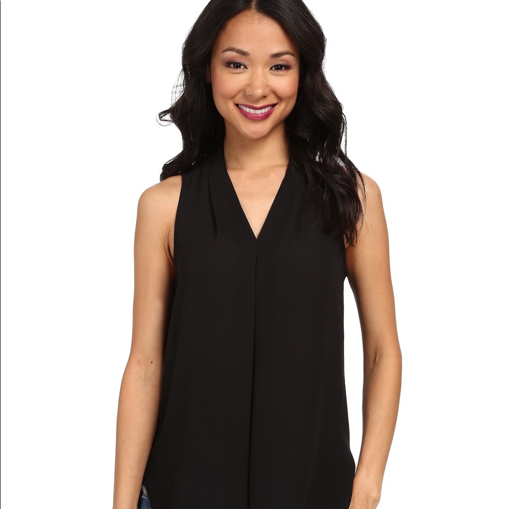 Vince Camuto Black Sleeveless Top